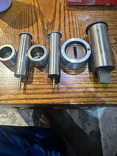 Lot metalworking hand punch - of,