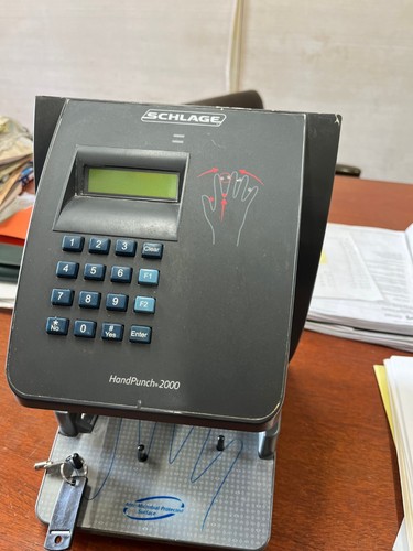 Adp handpunch hand scanner - handpunch,
